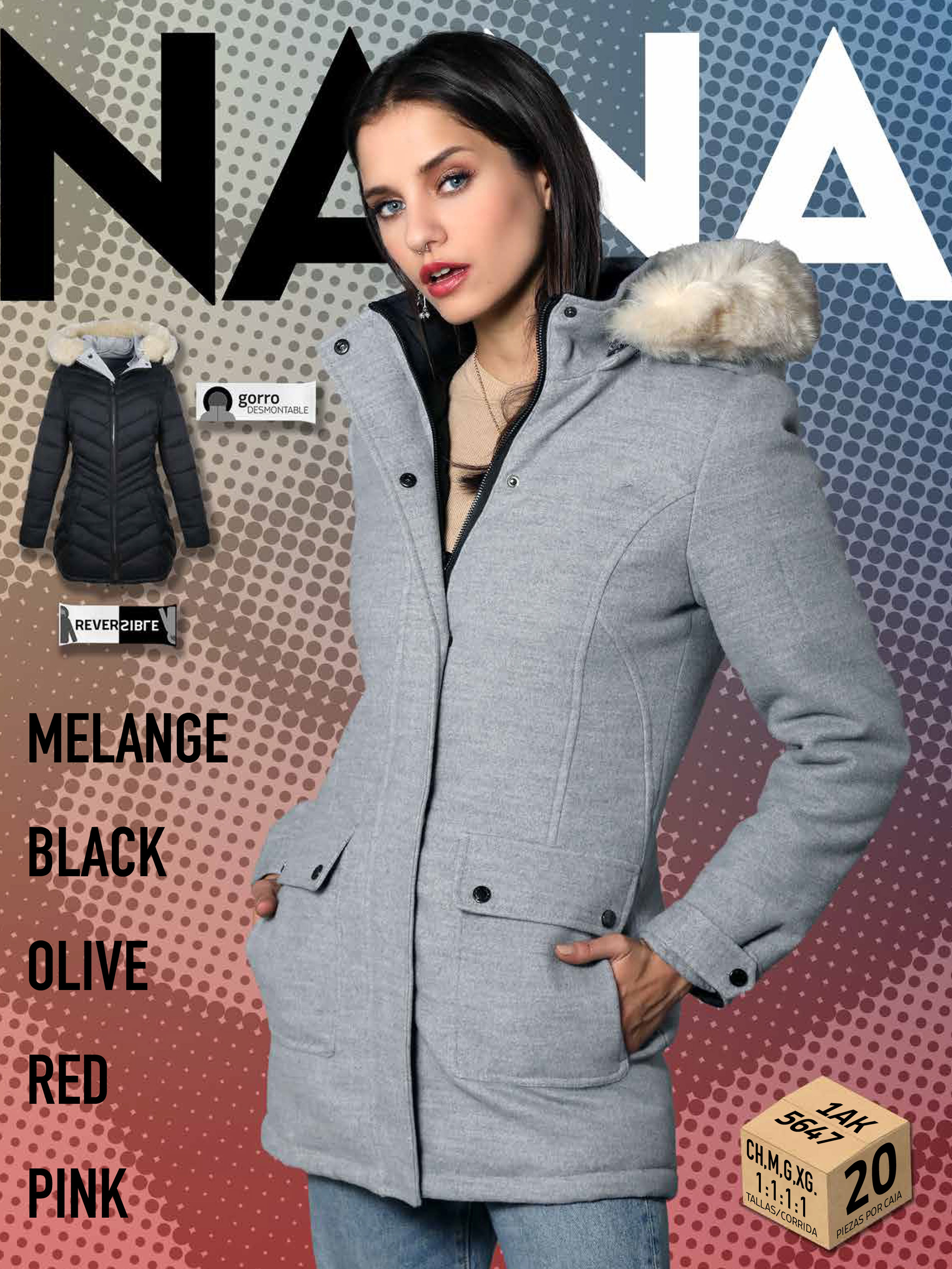 Gray coat